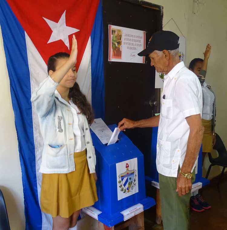 Un voto por Cuba.