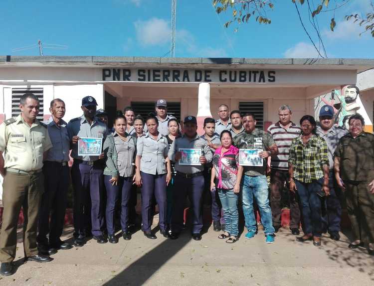 Unidos por la tranquilidad ciudadana de la población cubiteña.