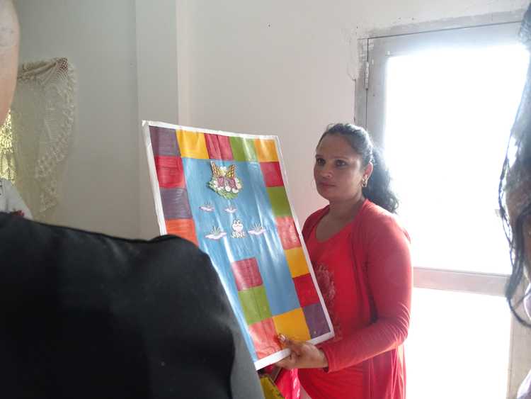 Yesnisbel García, juego didáctico del Programa Educa a tú hijo.