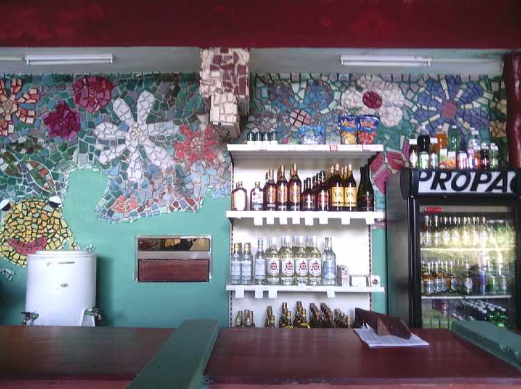 Área gastronómica de la instalación.
