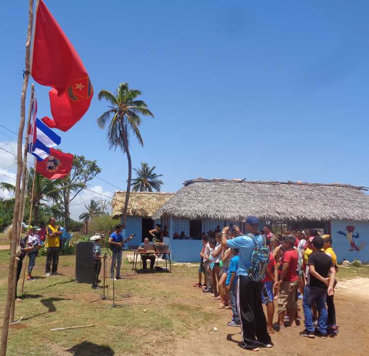 La apertura del centro recreativo.