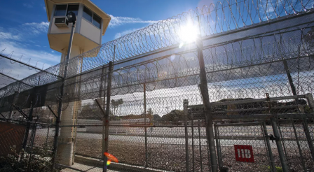 Una cárcel del condado de Los Ángeles en Castaic en 2015. (Al Seib/Los Angeles Times)