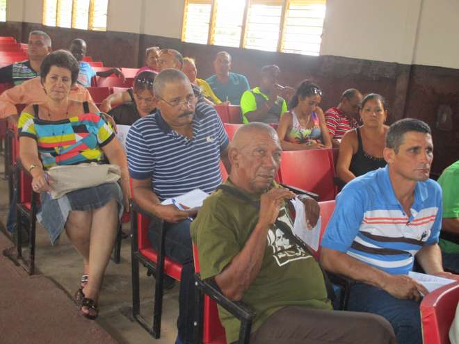 Delegados del Poder Popular.