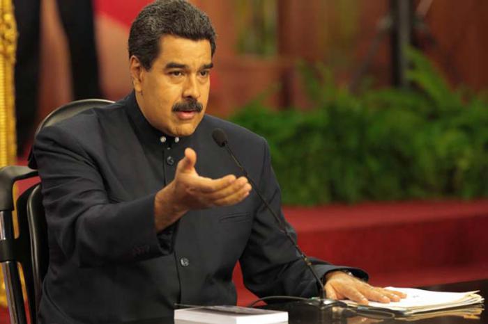 Durante una rueda de prensa Maduro ratificó que se mantendrá junto al pueblo venezolano./Foto: Granma