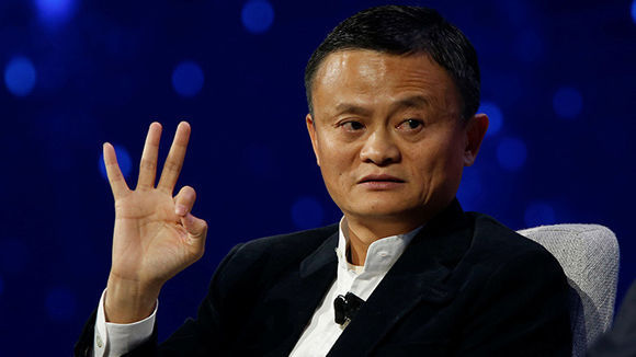 Jack Ma, presidente y fundador de la plataforma de comercio electrónico Alibaba.