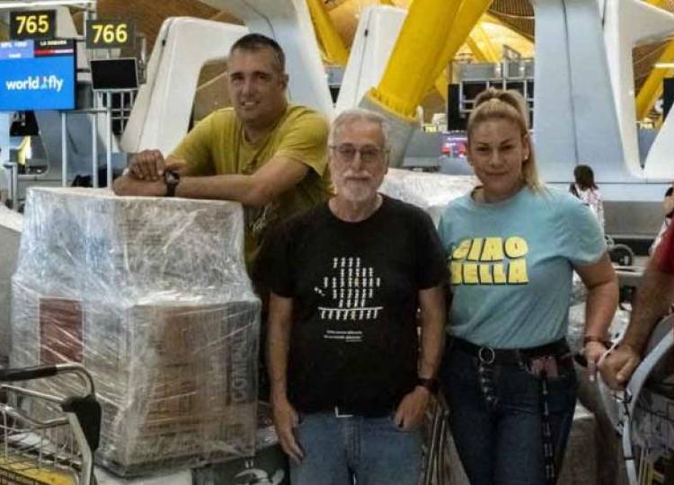 Envío desde España de material sanitario para Cuba