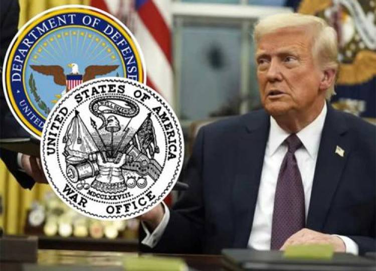 Trump firma orden, cambia nombre de Departamento de Defensa de EEUU